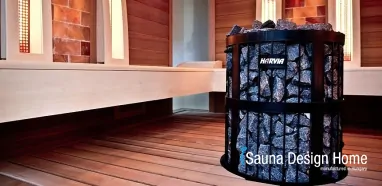 Finnische und Infrarot Sauna mit Kristallsalz Finnische und Infrarot Sauna mit Kristallsalz