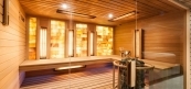 Kombinierte Sauna mit Salztherapie