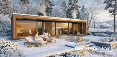 Tiny House mit Sauna Tiny House mit Sauna