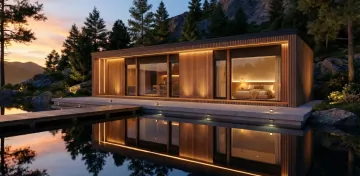 Tiny House mit Sauna
