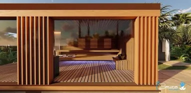 Saunahaus iSauna Design, Hot Yoga Saunahaus iSauna Design, Hot Yoga