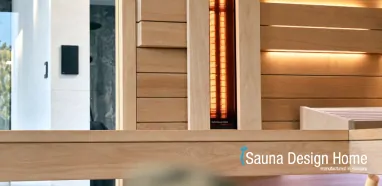 Sauna mit Infrarotpaneel Sauna mit Infrarotpaneel