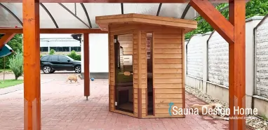 Gartensauna nach Maß, maßgeschneiderte Ausführung