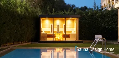 Gartensauna Bau