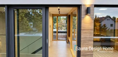 Integrierte Sauna und privater Wellnessbereich Integrierte Sauna und privater Wellnessbereich