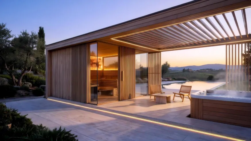 wellness sauna haus