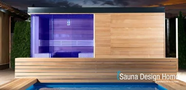 modernes finnisches Saunahaus, iSauna Design in Ihrem eigenen Garten