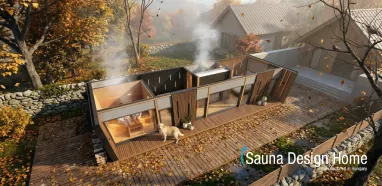 Tiny House mit Sauna Tiny House mit Sauna
