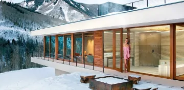 Wellness Saunahaus im Skiparadies, Saunabau Deutschland