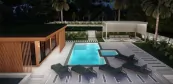 Privat Wellness Terrasse mit Poolhaus Privat Wellness Terrasse mit Poolhaus