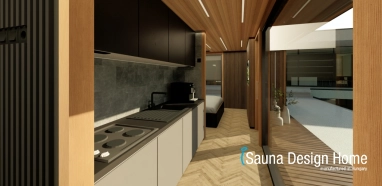 Tiny House mit Sauna Tiny House mit Sauna