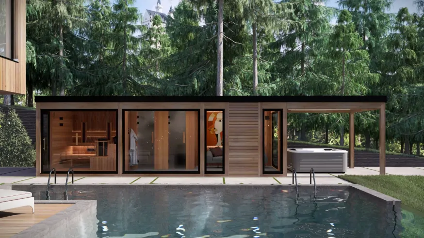 4 Jahreszeiten Sauna Wellness Haus