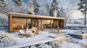 Luxuriöses Wellnesshaus