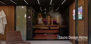 Kombinierte Saunabau Kombinierte Saunabau