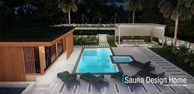 Privat Wellness Terrasse mit Poolhaus Privat Wellness Terrasse mit Poolhaus