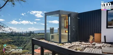 Kombinierte Aussen Sauna, Sauna im Garten, Sauna Deutschland Kombinierte Aussen Sauna, Sauna im Garten, Sauna Deutschland