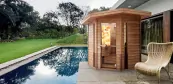 Gartensauna Bau, Saunaherstellung auf höchstem Niveau Gartensauna Bau, Saunaherstellung auf höchstem Niveau