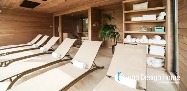 Wellness Gartenhaus mit Sauna Wellness Gartenhaus mit Sauna