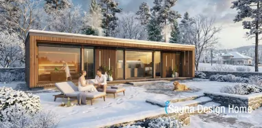 Tiny House mit Sauna Tiny House mit Sauna