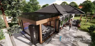 Wintergarten mit Sauna und Wellness Wintergarten mit Sauna und Wellness