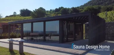 Individuelles Wellness Saunahaus