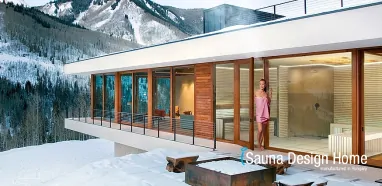 Wellness Saunahaus im Skiparadies, Saunabau Deutschland Wellness Saunahaus im Skiparadies, Saunabau Deutschland