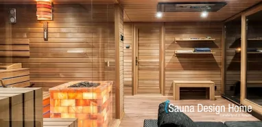 Komfort Saunahaus mit Relaxraum Komfort Saunahaus mit Relaxraum