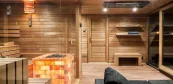 Komfort Saunahaus mit Relaxraum Komfort Saunahaus mit Relaxraum