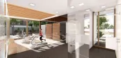 Architektur Fitnessstudio