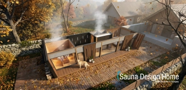 Tiny House mit Sauna Tiny House mit Sauna