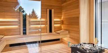 Finnische Sauna mit Infrarot Finnische Sauna mit Infrarot