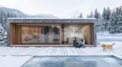 Wellnesshaus im Garten