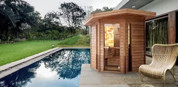 Gartensauna Bau, Saunaherstellung auf höchstem Niveau