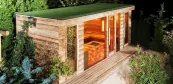 intelligentes Saunahaus, Wellness-Oase, iSauna Design