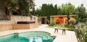 Wellness Saunahaus im Garten, Sauna Deutschland