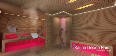 Sauna Wellness mit Dusche, Gesundheitsfördernde Sauna Sauna Wellness mit Dusche, Gesundheitsfördernde Sauna