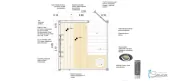 Gartensauna Plan, individuelle Sauna, Maßanfertigung Gartensauna Plan, individuelle Sauna, Maßanfertigung