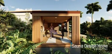 Saunahaus Design, erstklassigen Kanadischen Rotzedernholz Saunahaus Design, erstklassigen Kanadischen Rotzedernholz