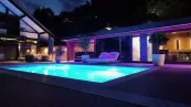 Außensauna mit Pool Außensauna mit Pool
