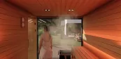 Finnische Aussensauna Herstellung Finnische Aussensauna Herstellung
