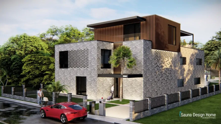 Architekturdesign, Verkauf Animationsfilm - iSauna Design Home