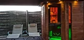 Kombinierte Wellness Sauna Terrasse Kombinierte Wellness Sauna Terrasse
