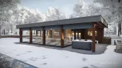 Horizont Ruhehaus Winterausführung Horizont Ruhehaus Winterausführung
