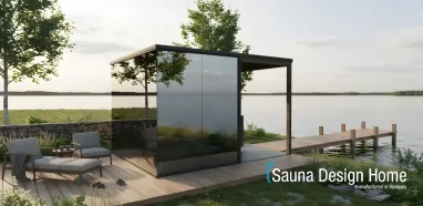Sauna mit Pergola Sauna mit Pergola